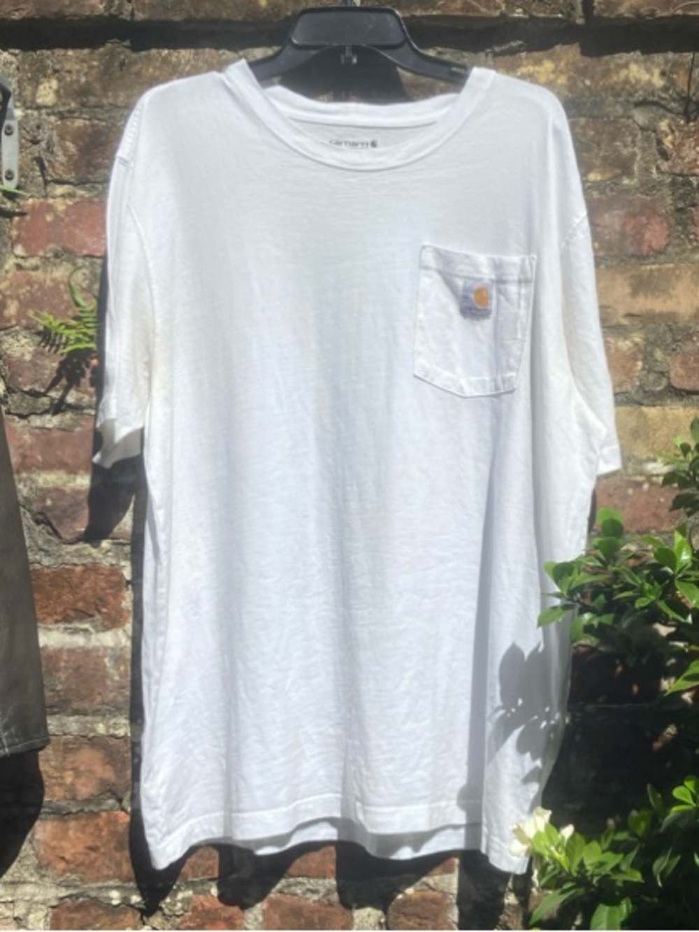 Carhartt White Pocket T‑Shirt